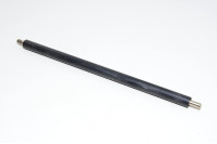 Kumipäällysteinen tela 11,5x258mm pyöreällä 5,95x13mm teräksisillä akselinpäillä