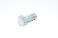 M16x2, 40mm, RH, zinc-plated steel hex head bolt, 8.8, DIN 933