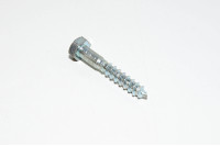 8x40mm, RH, zinc-plated steel hex head wood screw, DIN 571 *new*