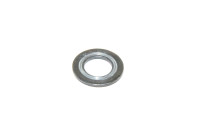 M16 flat type washer 32x17x2.5, black painted steel