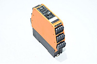 IFM AC2257 AS-i SmartL25 4DI 4DO T C jossa 4x syöttävää transistorilähtöä 24VDC 200mA ja 4x maadoittavaa 24VDC sisääntulolla
