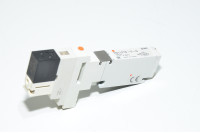 SMC VQ1101N-5-Q 5/2 -24VDC soleidiventtiiliasema kumitiivisteellä jossa 2 asentoa (suuntaventtiili) VQ1000 sarjan magneettiventtiiliryhmään