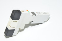 SMC VQ1401-5 5/3 +24VDC soleidiventtiiliasema kumitiivisteellä jossa 3 asentoa (poisto keskiasennossa) VQ1000 sarjan magneettiventtiiliryhmään