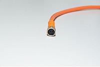 Sensor cable IFM E10354 with molded plastic straight unshielded 3-pin female M8 sensor connector