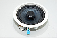  Apart CM6T loudspeaker, circular, 6.5-inch driver, 60W, 16ohms, 70/100V, white (Missing front grill) 