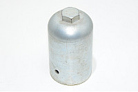 Gas bottle protective steel cap, max 150kg, W80x1/11"