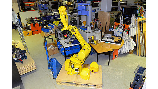 Fanuc robot ARC Mate 100i A05B-1210-B201 6-axes Robot with brakes