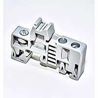 Stoppers and end brackets for terminal blocks Stoppers and end brackets for terminal blocks
