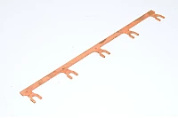 Generic 3-phase busbar for 3rd phase with 5x3pins 53mm pitch