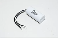Miflex MKSP-5P I150V510K-G1 1µF/500VAC 25x51mm motor run capacitor with 100mm leads *new*