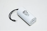 Miflex MKSP-5P I150V612K-G1 12µF/500VAC 35x65mm motor run capacitor with 100mm leads *new*