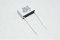 Miflex MKSP-8 I250V520K-C 2µF/450VAC 42x16x29mm moottorin käyntikondensaattori 65mm johdoilla *uusi*
