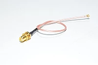 SMA naaras - U.FL naaras RG178 adapteri kaapeli 200mm *uusi*