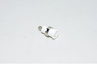 4mm white panel mounted insulated safety banana socket Staübli SLB4-F/N-X 49.7044-29, M12x0.75mm, 1000V, 24A, CAT III *new*