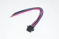 4pin 140mm connection cabl with black JST SMP-04V-BC connector with 2,5mm pitch *uusi*