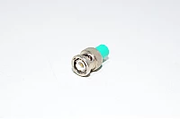 50Ohm 0.5W BNC-uros terminaattori, vihreä