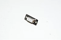 D-Sub 9-pin DE-9F naarasliitin juotoskupeilla *uusi*