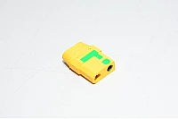 Amass XT90S-F3 yellow 2pin female anti-spark power connector with housing, 500VDC, 40/90A *new*