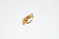 D-Sub 9-pin DE-9F female connector with solder pins *new*