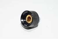 DKJ-35 musta naaras pistoke 25-35mm² kaapelille, M8 ruuvikiinnitys, 160-250A *uusi*