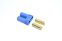 EC5-F sininen 2pin naaras virtaliitin, 500VDC, 40/90A *uusi*      
