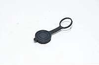 GX16 female type black rubber connector protection cap for male GX16 connectors *new*