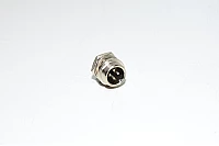 Renhotec GX12B4P paneeliasennettava 4pin metallinen takaa asennettava urosliitin *uusi*