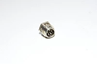 Renhotec GX12B5P panel mount 5pin metal rear mount male connector *new*