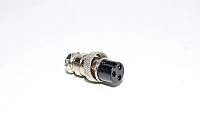 Renhotec GX16A3S straight cable mount 3pin metal female connector *new*