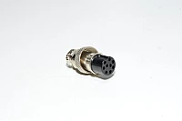 Renhotec GX16A9S suora kaapeliasennettava 9pin metallinen naarasliitin *uusi*