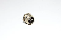 Renhotec GX16B10P panel mount 10pin metal rear mount male connector *new*