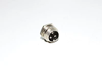 Renhotec GX16B3P paneeliasennettava 3pin metallinen takaa asennettava urosliitin *uusi*