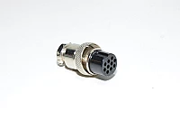 Renhotec GX20A10S straight cable mount 10pin metal female connector *new*