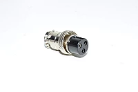 Renhotec GX20A3S straight cable mount 3pin metal female connector *new*