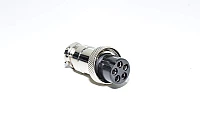 Renhotec GX20A5S suora kaapeliasennettava 5pin metallinen naarasliitin *uusi*