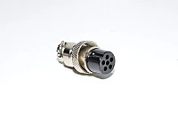 Renhotec GX20A6S suora kaapeliasennettava 6pin metallinen naarasliitin *uusi*