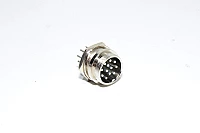 Renhotec GX20B12P paneeliasennettava 12pin metallinen takaa asennettava urosliitin *uusi*