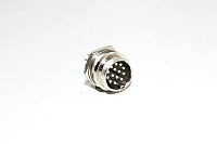 Renhotec GX20B14P paneeliasennettava 14pin metallinen takaa asennettava urosliitin *uusi*