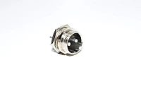 Renhotec GX20B2P paneeliasennettava 2pin metallinen takaa asennettava urosliitin *uusi*