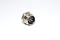 Renhotec GX20B6P panel mount 6pin metal rear mount male connector *new*