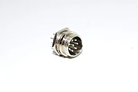 Renhotec GX20B8P paneeliasennettava 8pin metallinen takaa asennettava urosliitin *uusi*