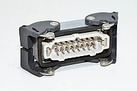 Walther B16 710216 16A male power connector with housing B16 714116