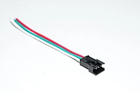 Worldsemi HC-3PIN-M 3-pin urosliitosjohto LED-nauhoille 1x0.5mm nastoilla ja 2.54mm nastavälillä *uusi*