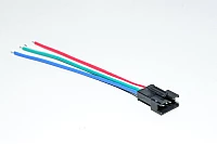 Worldsemi HC-4PIN-M 4-pin urosliitosjohto LED-nauhoille 1x0.5mm nastoilla ja 2.54mm nastavälillä *uusi*
