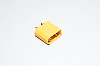 XT90-M yellow 2pin male power connector, 500VDC, 40/90A *new*