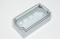 Günther Spelsberg TG-ABS1608-6-TO 10100601 82x162x55mm electronic equipment enclosure, ABS/PC, gray, transparent lid, IP67, IK07 *new*