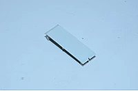 Module slot blanking plate, for 1x modules