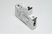 10A 1-phase C-type automatic fuse / circuit breaker Siemens 5SY61 C10 230VAC / 400VAC, black lever