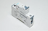 10A 1-phase C-type automatic fuse / circuit breaker Siemens 5SY61 C10 230VAC / 400VAC, gray lever