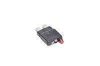 10A black 28VDC E-T-A 1610-H1-10A resettable ATO blade fuse with disconnection switch